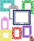 Stick'R Frames Wall Decals - Multi-Colored