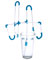 Strawz Connectible Drinking Straws - Blue