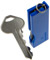 Swiss Army Knife Keychain - Blue