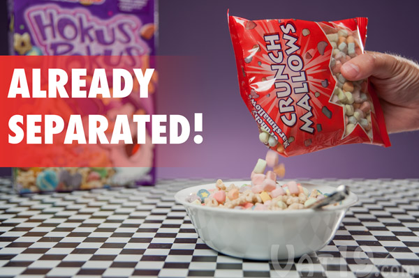 Add crunchy cereal marshmallows to any cereal.