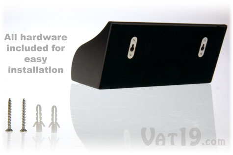 Hardware is included with the Cubby Wall Organizer