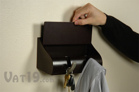 Cubby Wall Organizer with a removable compartment