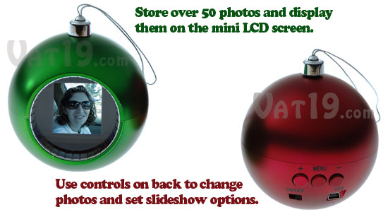 Digital Christmas Photo Ornament