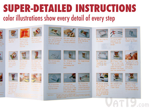 DIY Solar-Powered Bobbleheads come with extremely detailed instructions.