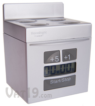Silver DoneRight Kitchen Multi Timer