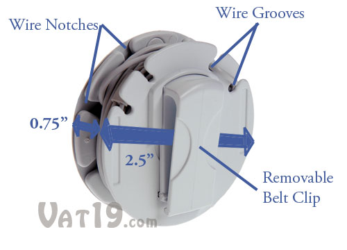 EarPod Earphone case prevents knotted wires