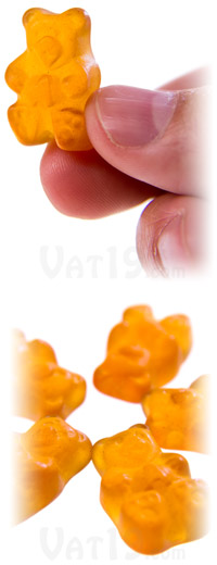 Energy Gummy Bears nutritional information.