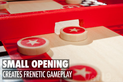 The small opening requires precision and being cool under fire. Good luck.