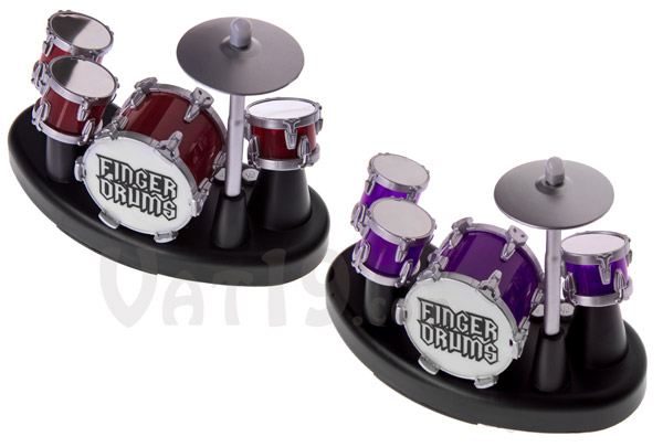 Finger Drums are available in two colors.