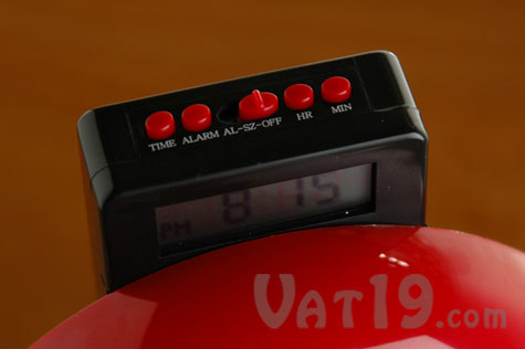 Fire Bell Alarm Clock easy to use