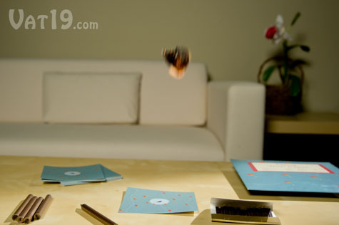 Flying Wish Paper Step 3: Watch the wish paper float away as it burns.