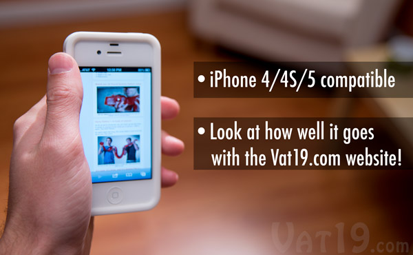 The GameBoy iPhone case is compatible with the iPhone 4 and 4S.