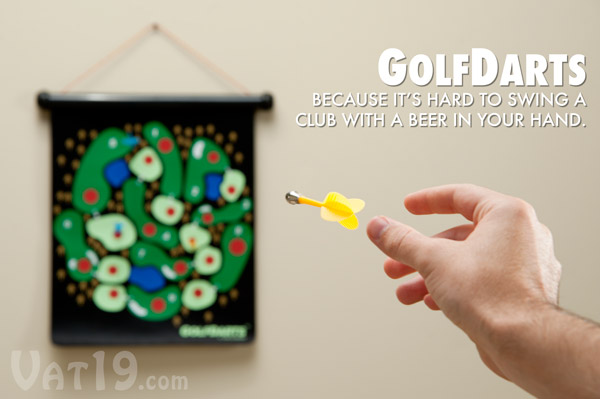 Golf Darts is a simple and fun magnetic golf dart game.