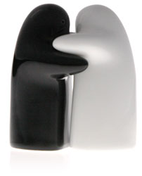 Hug Salt and Pepper Shakers