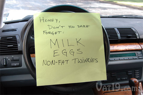 These Jumbo PostIt notes ensure your messages never go left unread.