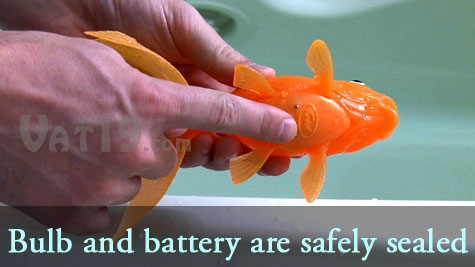 Koi Toy battery compartment