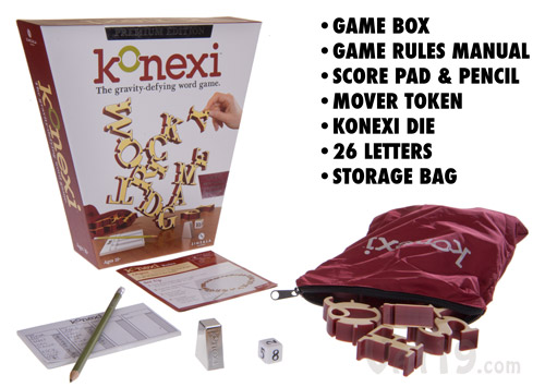 Konexi Game Box Contents.