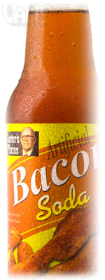 Bacon Soda bottle