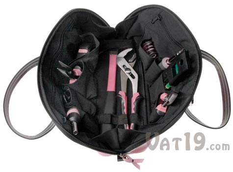 Little Pink Toolkit is well organized