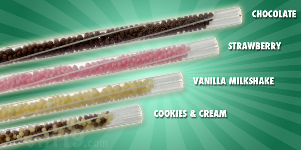 Got Milk? Magic Milk Straws are available in a variety of delicious flavors.