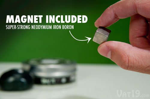 Magnetic Thinking Putty includes a strong neodymium iron boron magnet.