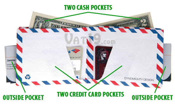 The Mighty Wallet holds a lot of cash and cards