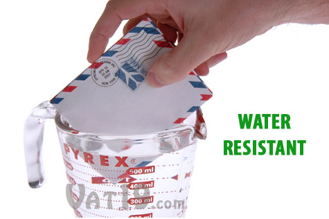 The Mighty Wallet is Water Resistant