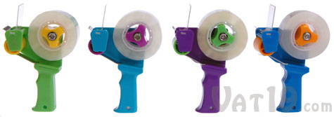 Mini Tape Gun is available in multiple colors
