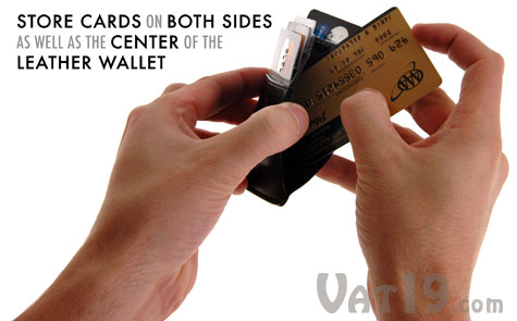Money Clamps include leather wallets