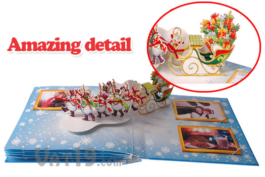 Christmas Pop-up Photo Album