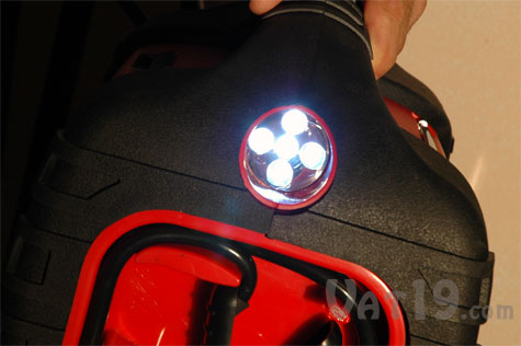 Power Dome EX features a 5 LED work light