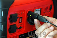 Power Dome EX supplies 1 DC outlet
