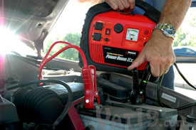 Power Dome EX can jumpstart a dead battery