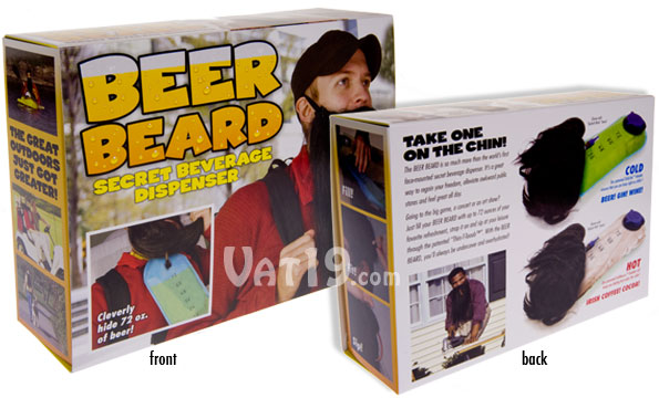 Prank Packs Beer Beard - Secret Beverage Container
