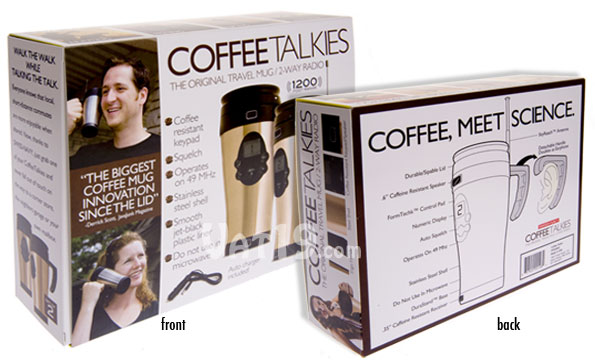 Prank Packs Coffee Talkies