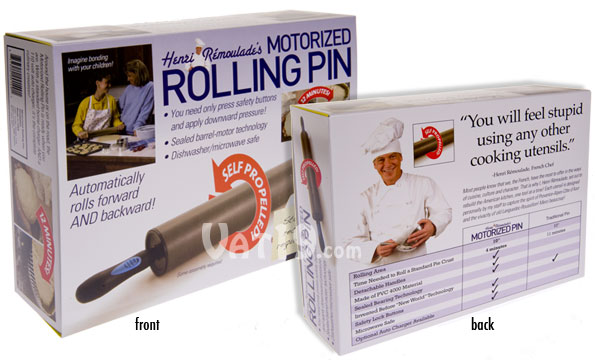 Prank Packs Motorized Rolling Pen