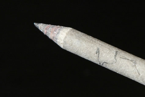Smencils sharpen just like regular pencils