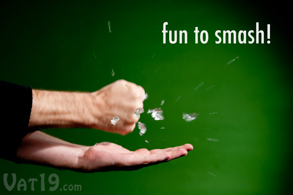 Spitballs are fun to smash!