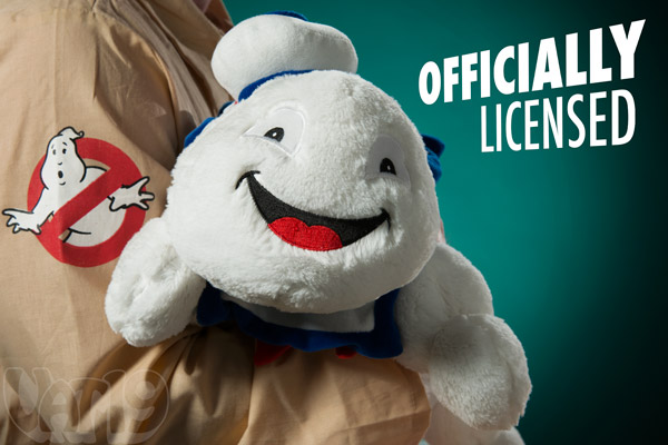 The Stay Puft Marshmallow Man Pillow is officially licensed.