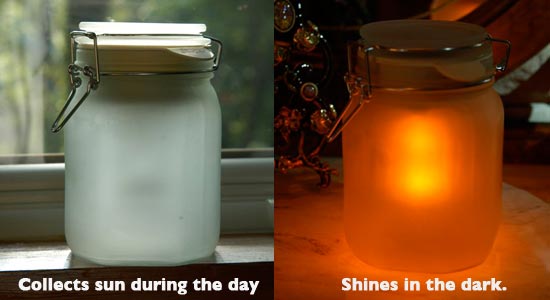 Sun Jar Sunshine Storage System