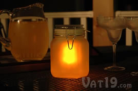 Sun Jar as a lantern
