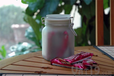 Sun Jar Sunshine Storage Jar can hold all sorts of goodies.