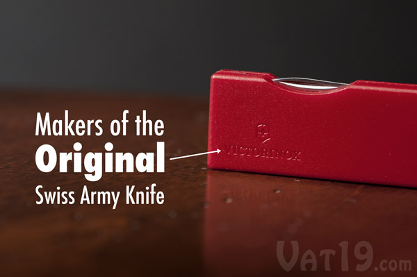 The Swiss Army Knife Keychain is made by Victorinox, the originators of the Swiss Army Knife.