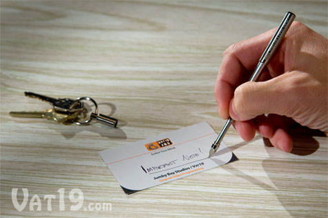 TelePen Telescoping Pen is a handy collapsible writing utensil.