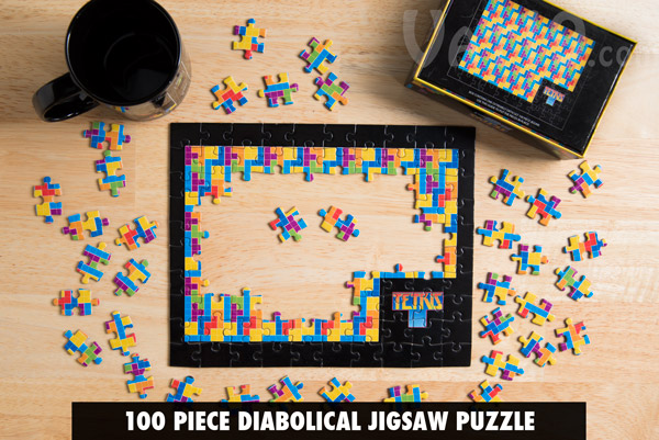 The Tetris Jigsaw Puzzle is officially licensed.