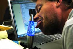 USB Mini Lava Lamp not recommended usage