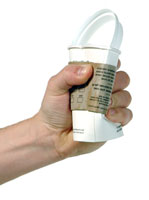 Prevent tepid drinks with the USB Beverage Cup Warmer & Cooler