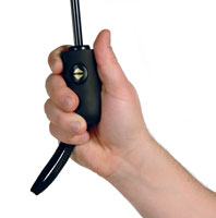 The auto-open auto-close feature is conviently placed and easy to use.