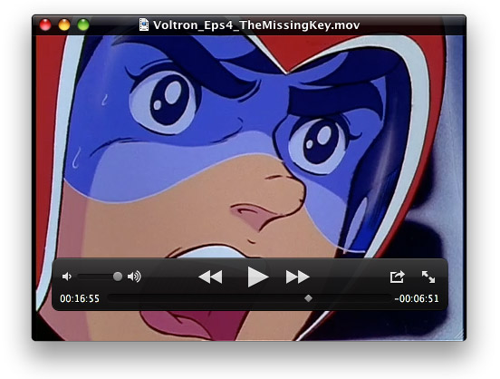 Every Voltron USB Flash Drives comes with a digitally remastered episode from the original cartoon series.