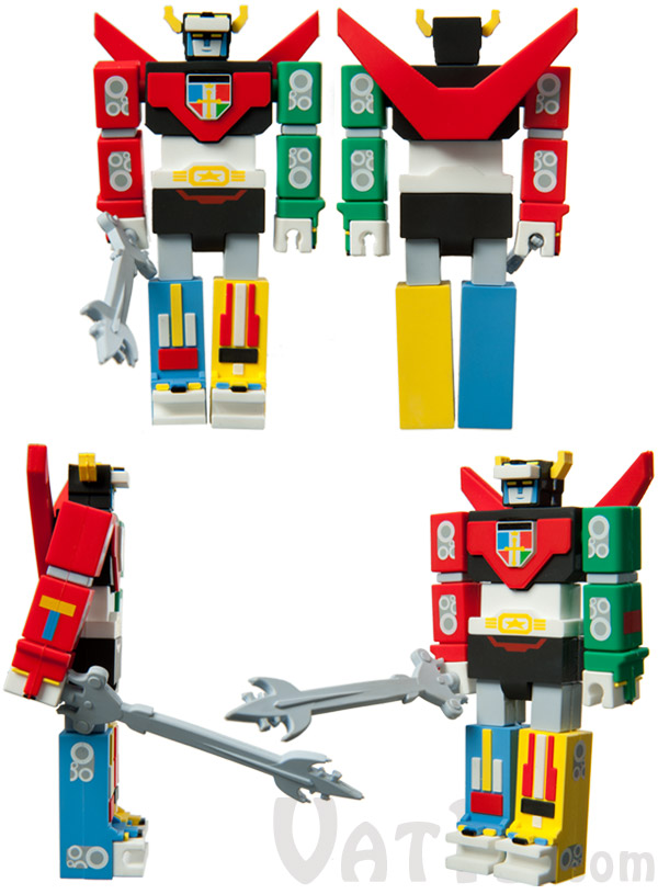 Voltron USB Flash Drives looks awesome from any angle.